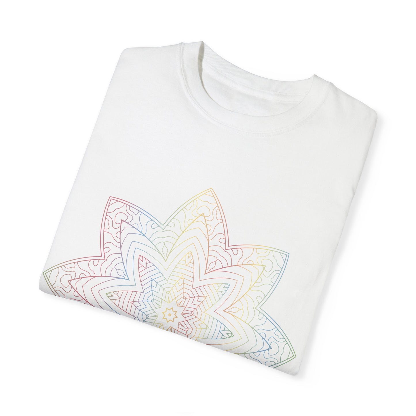 Unisex-T-Shirt mit abstraktem Print