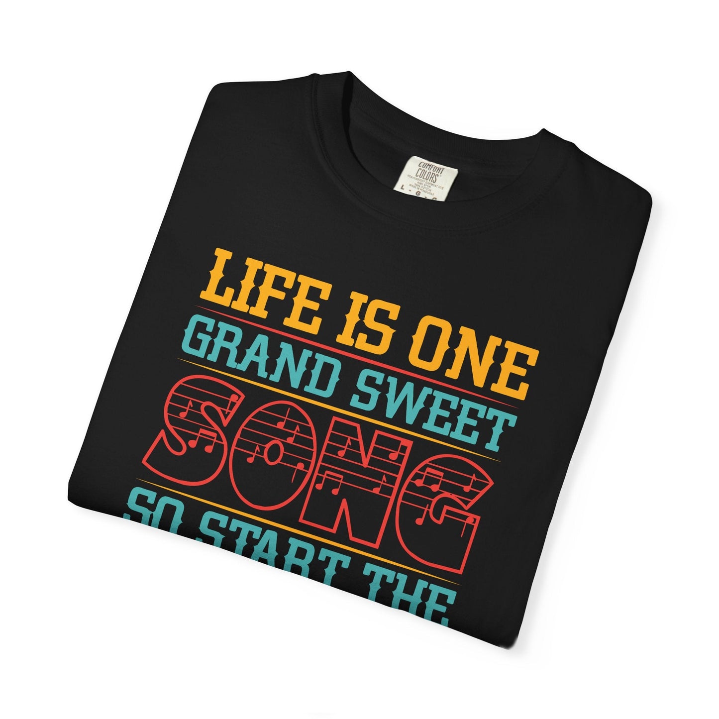Music Graphic Design Unisex Cotton T-shirt 023