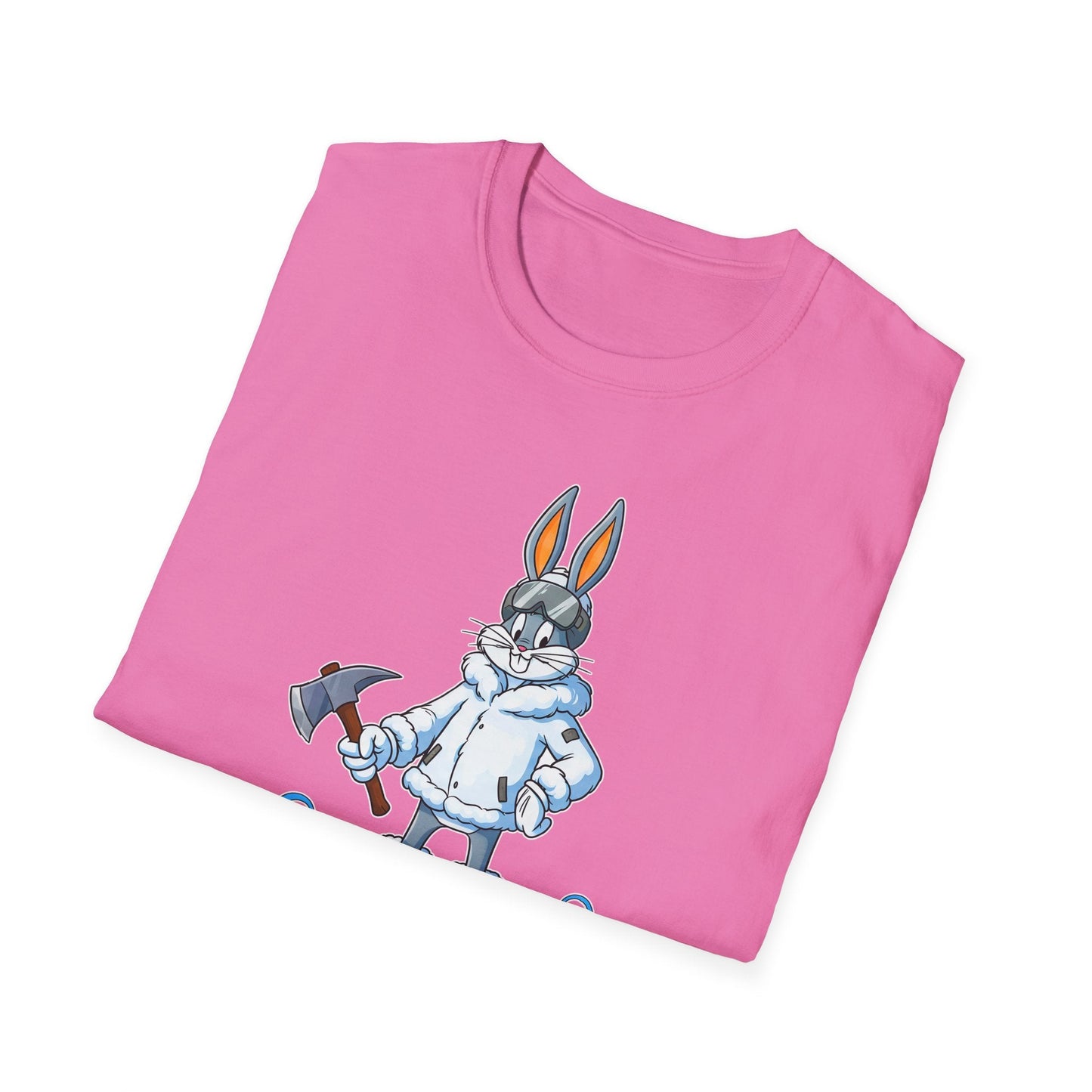 Bugs Bunny T Shirt Unisex Cartoon Animation Graphic Tee Softstyle Short Sleeve By Gildan 64000