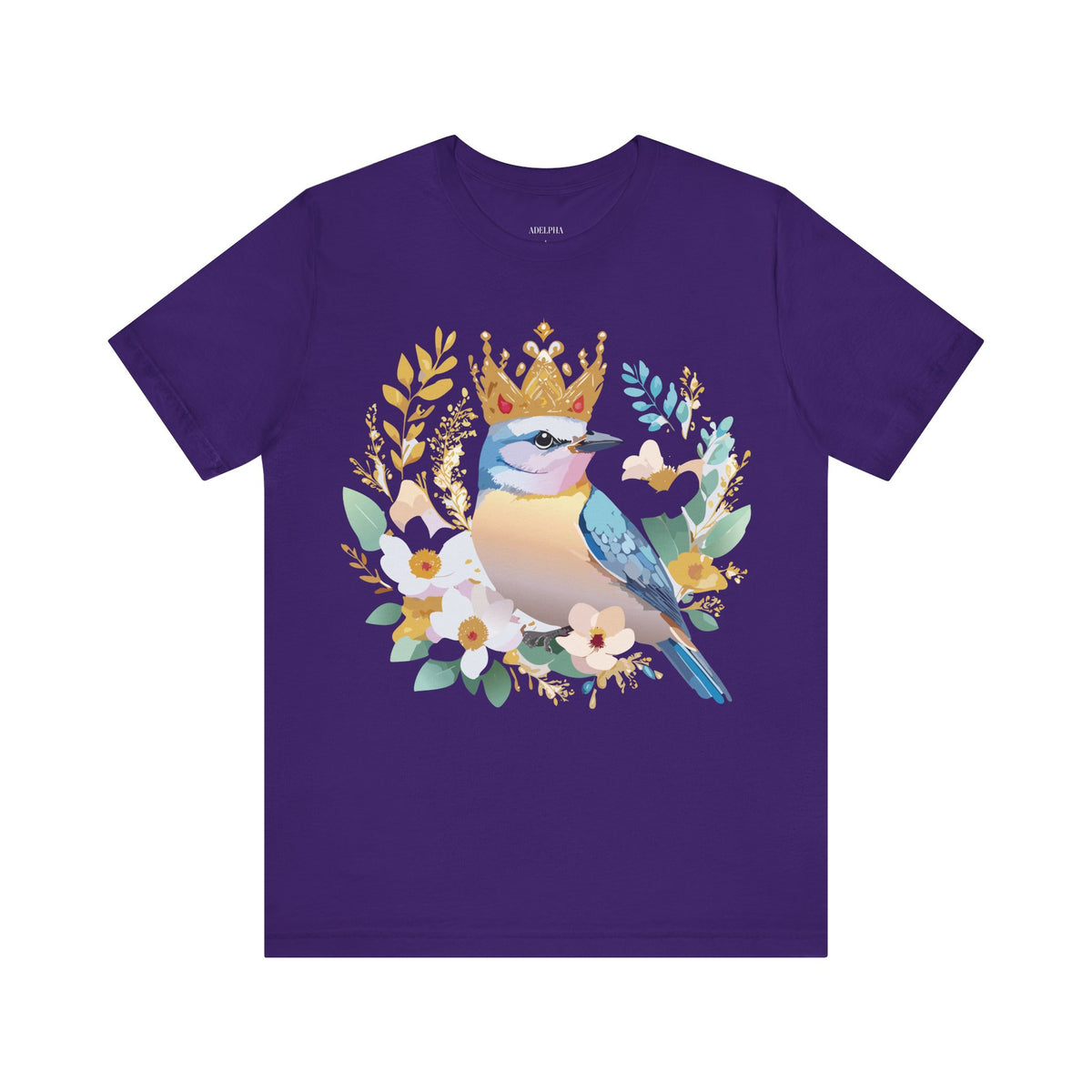 Medallion Graphic Unisex Cotton Bella+Canvas Tee with Art Design d81