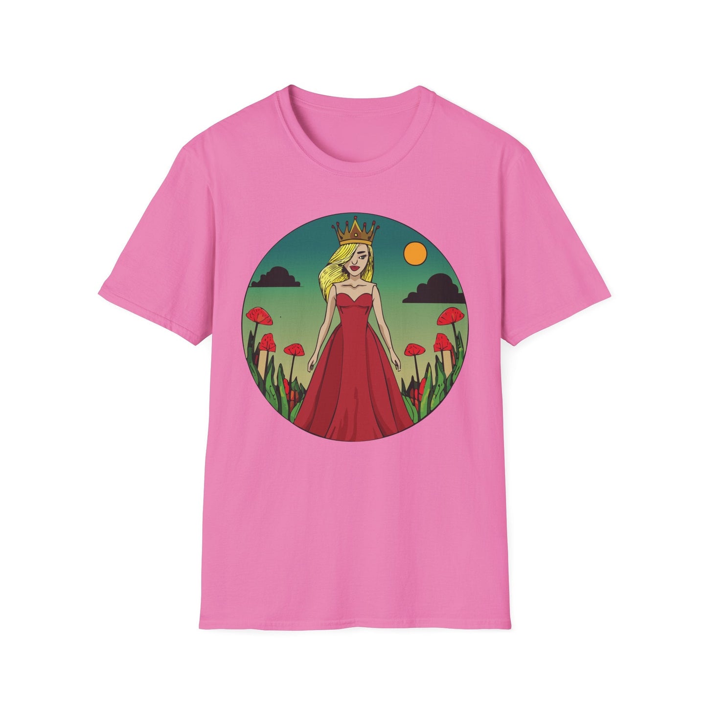 Womens Graphic T Shirt Art Design Tee Unisex Softstyle 64000 Ring Spun Cotton Daily Wear