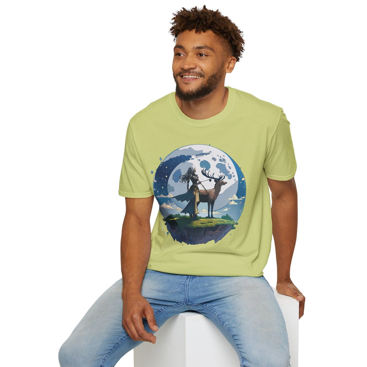Women Graphic T Shirts Art Design Shirt Unisex Softstyle Gildan 64000 Tee Cotton Everyday Comfort