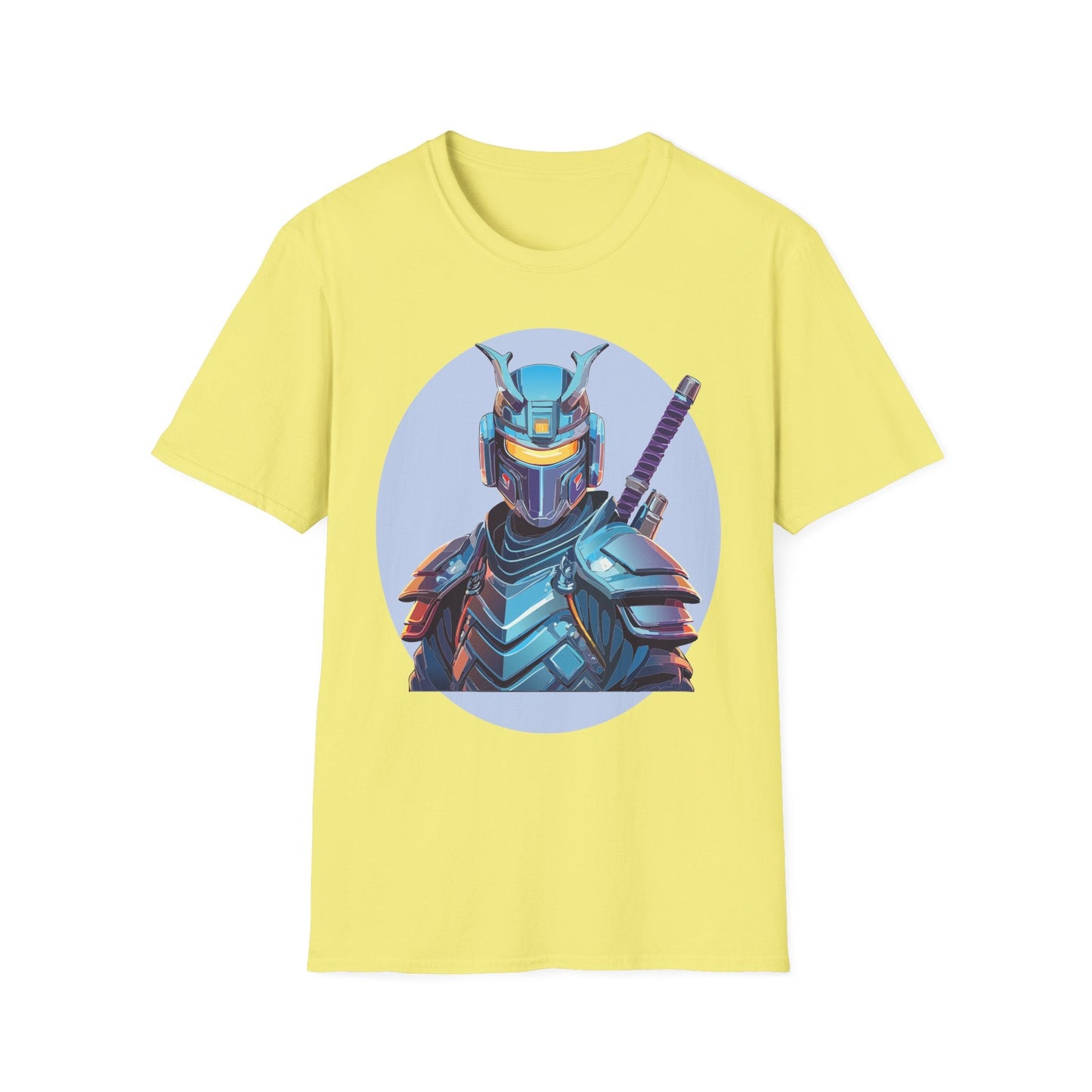 Samurai Shirt Unisex Softstyle Tee 64000 Gildan 100 Percent Ring Spun Cotton Comfort Fit