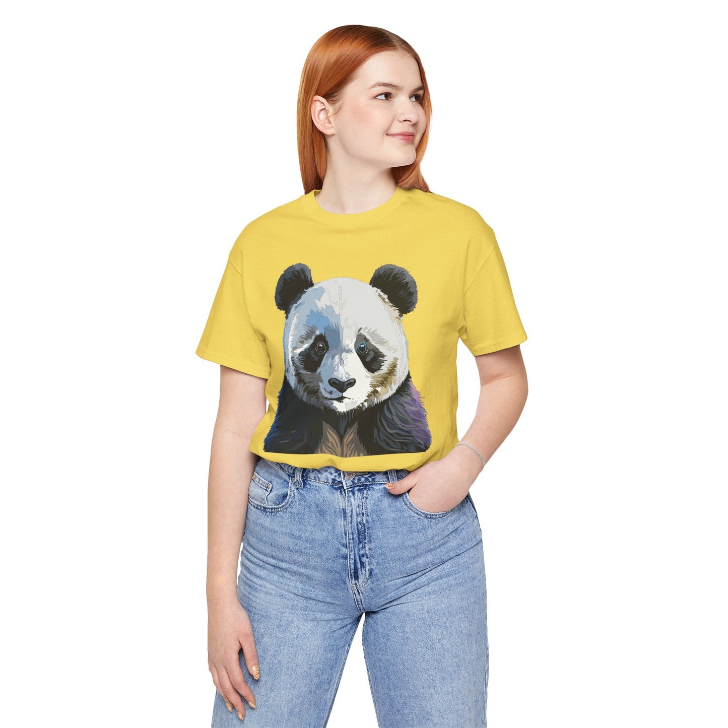 Unisex Animal Graphic Art Tee Shirt Softstyle Cotton Gildan 64000 Wild Animals Design