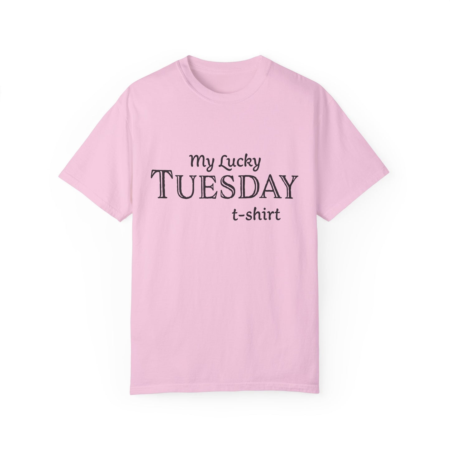 Unisex T-shirt with weekdays design