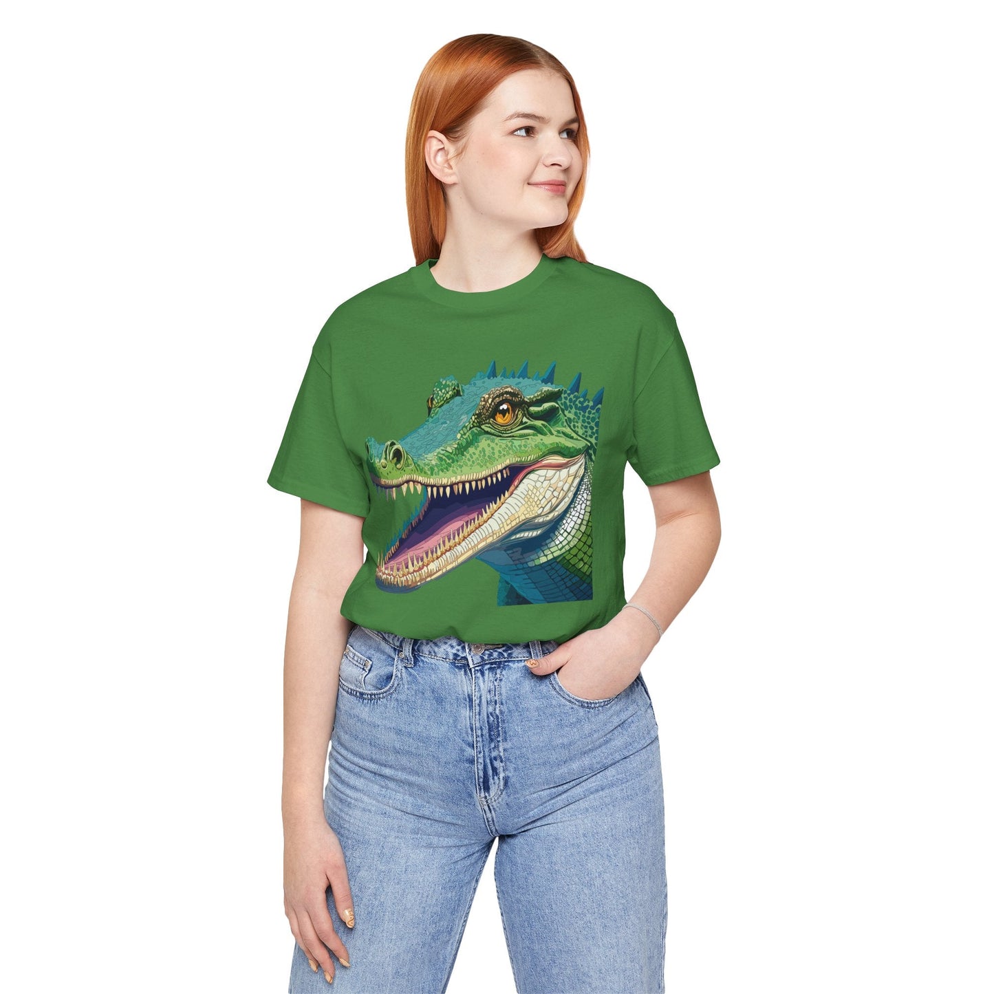 Unisex Animal Tee Shirt With Animals Art Design Wild Animals Jersey Short Sleeve