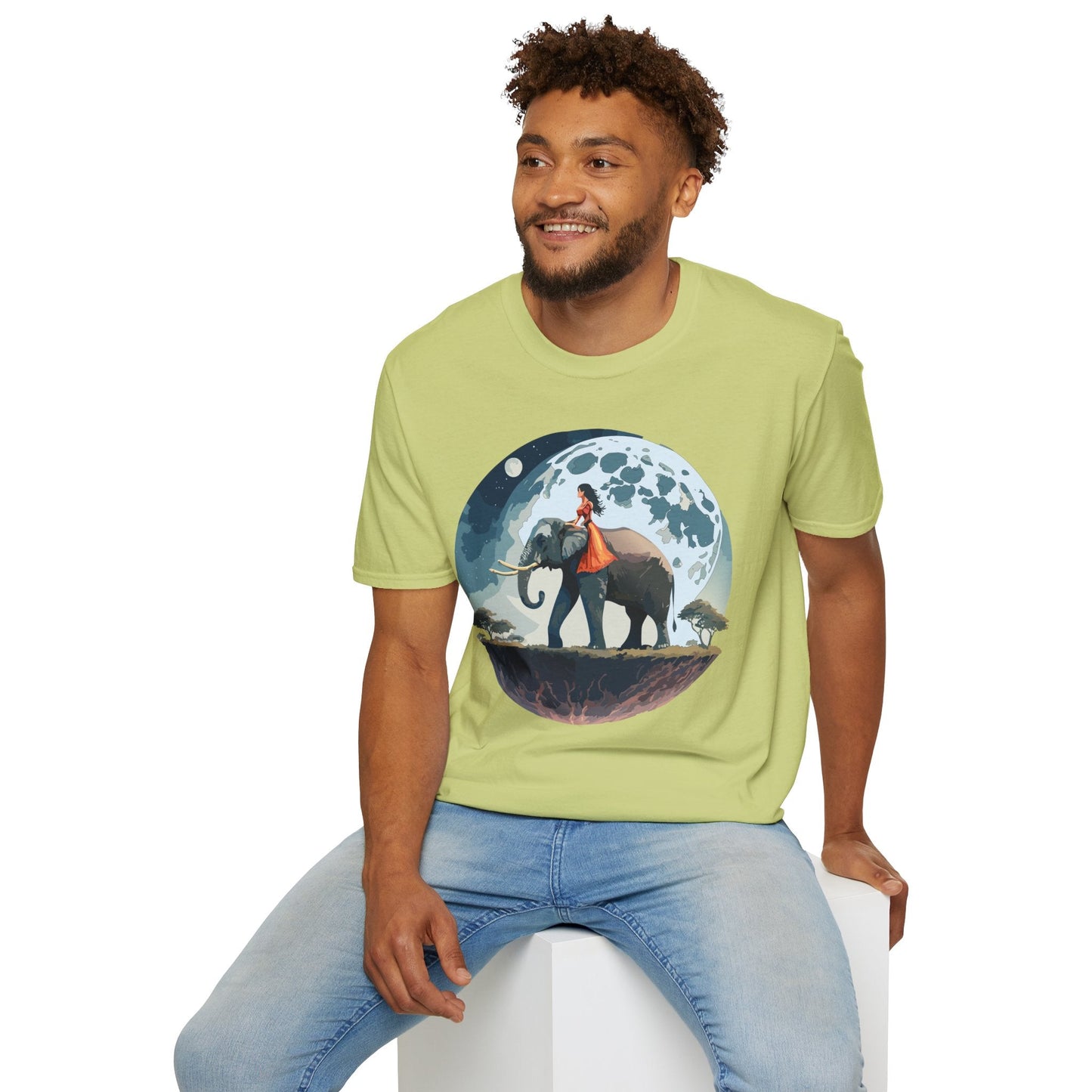 Womens Graphic T Shirt Art Design Tee SoftStyle Gildan 64000 100 Percent Ring Spun Cotton Comfort