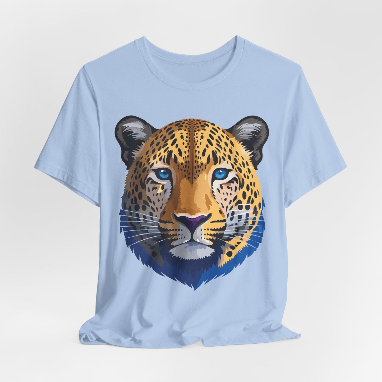 Unisex Animal Graphic Tee Shirt With Wildlife Art Design For Everyday Comfort Short Sleeve