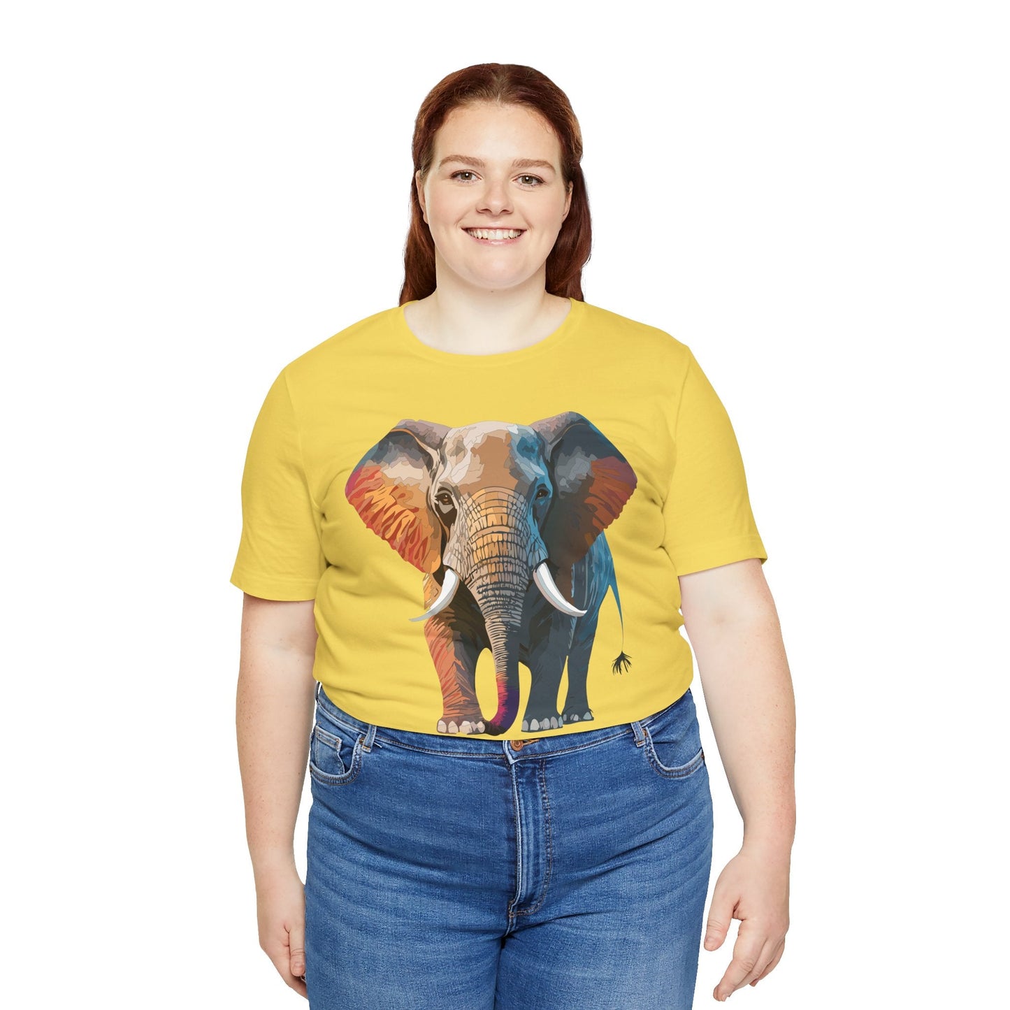 Unisex Animal Shirt With Animals Art Design Graphic Tee Short Sleeve Wild Animals