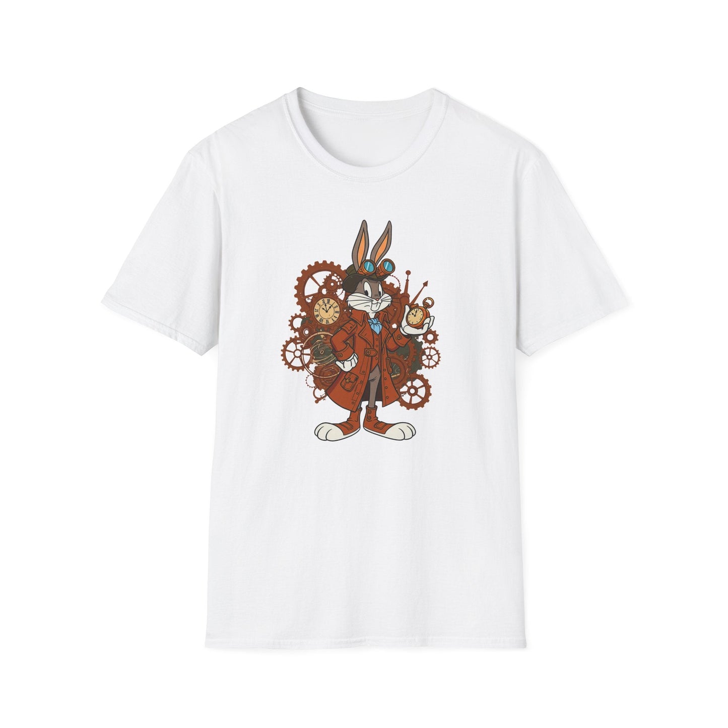 Bugs Bunny Shirt Unisex T Shirt Cartoon Tee 100 Percent Cotton Gildan Softstyle Graphic Tee