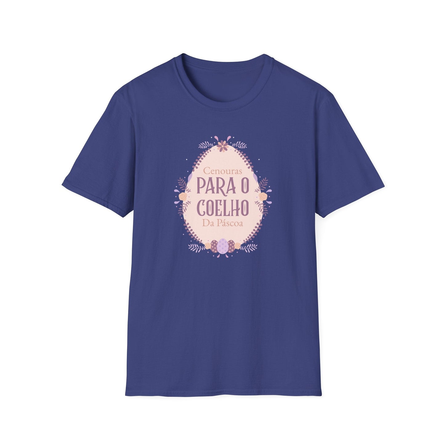 Easter Egg T Shirt Unisex Softstyle Short Sleeve Tee With Easter Signature Prints And Design
