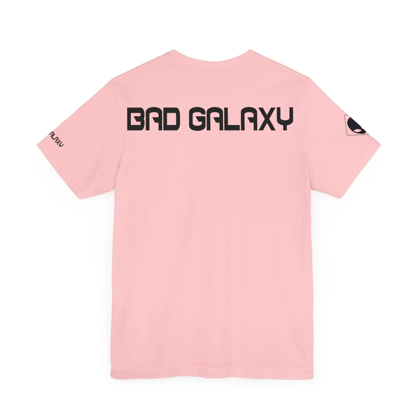 Bad Galaxy Alien Graphic Tee Shirt 100 Percent Cotton Lightweight Eco Friendly Wear