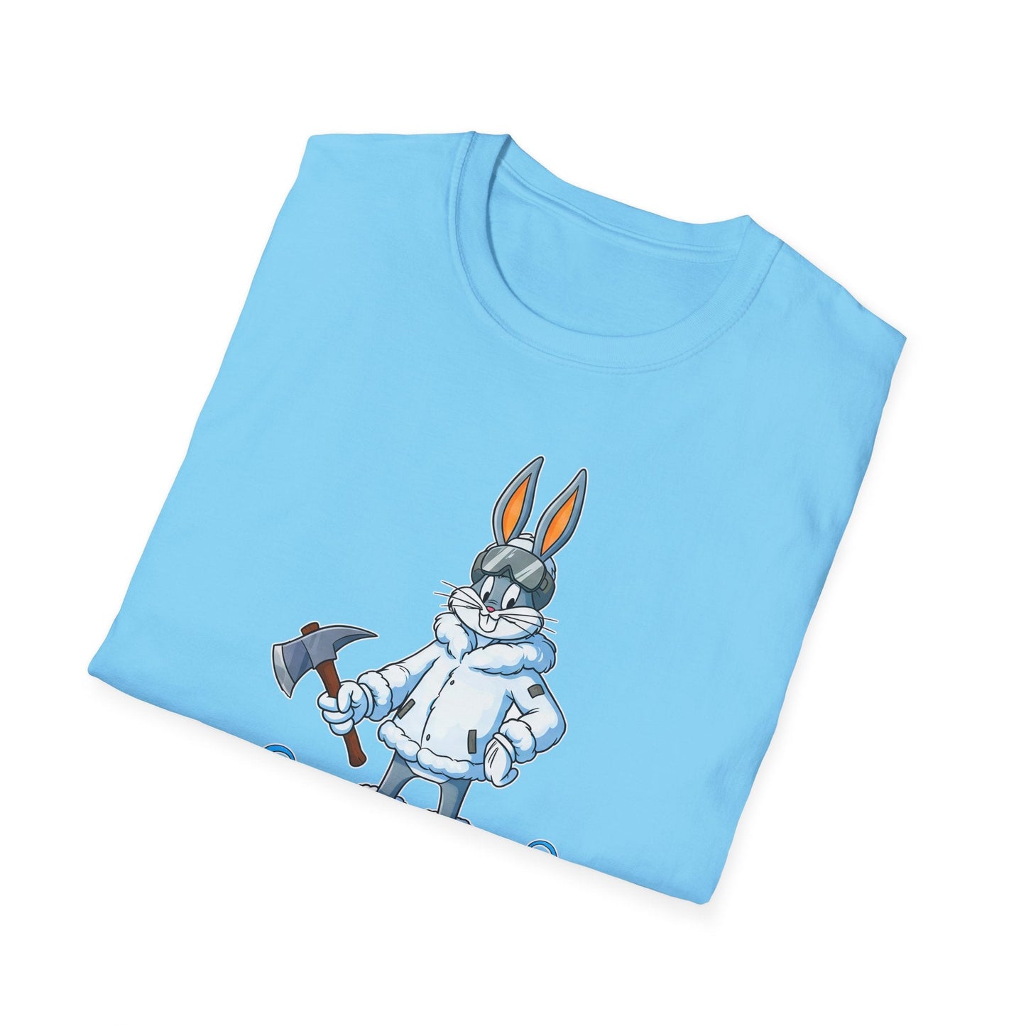 Bugs Bunny T Shirt Unisex Cartoon Animation Graphic Tee Softstyle Short Sleeve By Gildan 64000