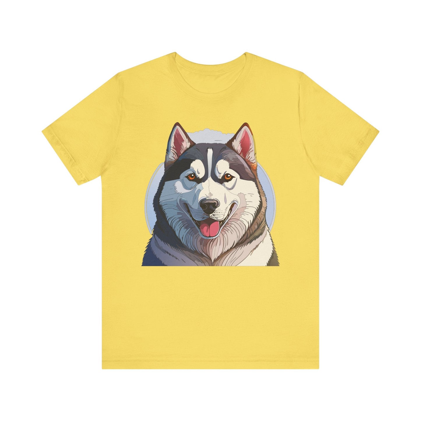Unisex Animal Shirt Art Design Tee With Wild Animals Graphic Print Short Sleeve Style