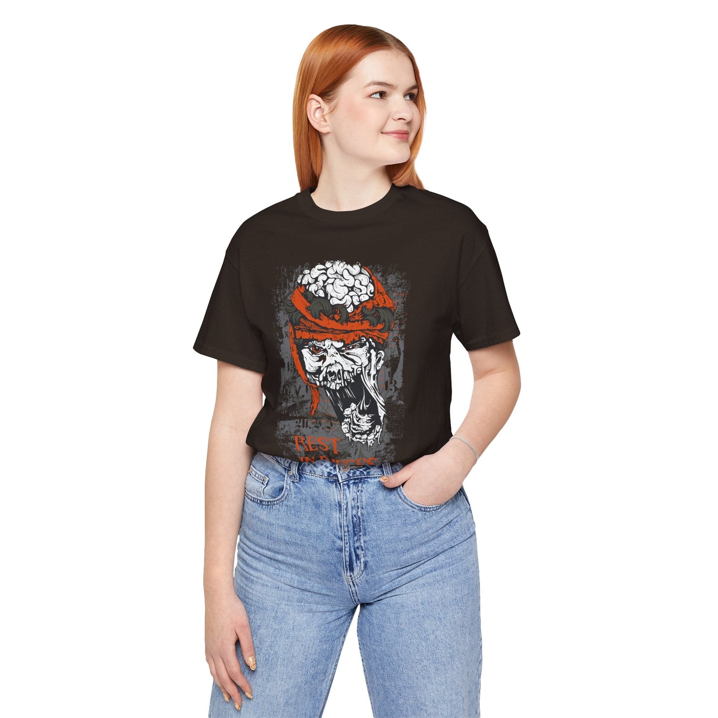 Skull Graphic Unisex Cotton T-Shirt r10