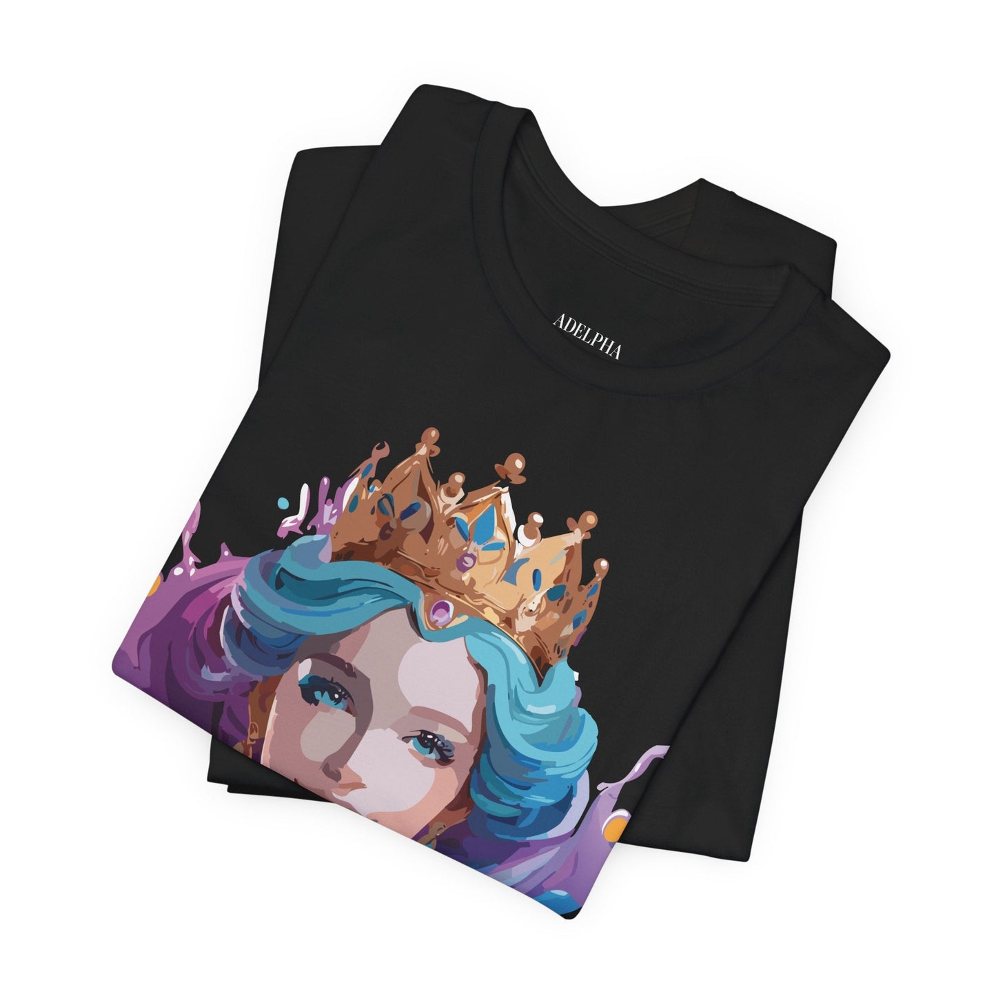 Queen Woman Portrait Graphic Unisex 100 Cotton Vintage Artwork Tee 1