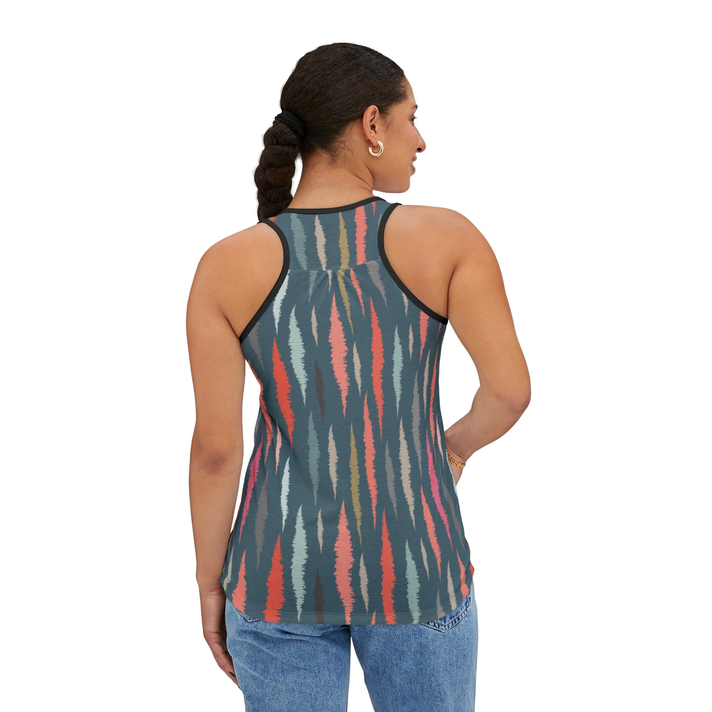 Summer Tank Top with Abstract prints