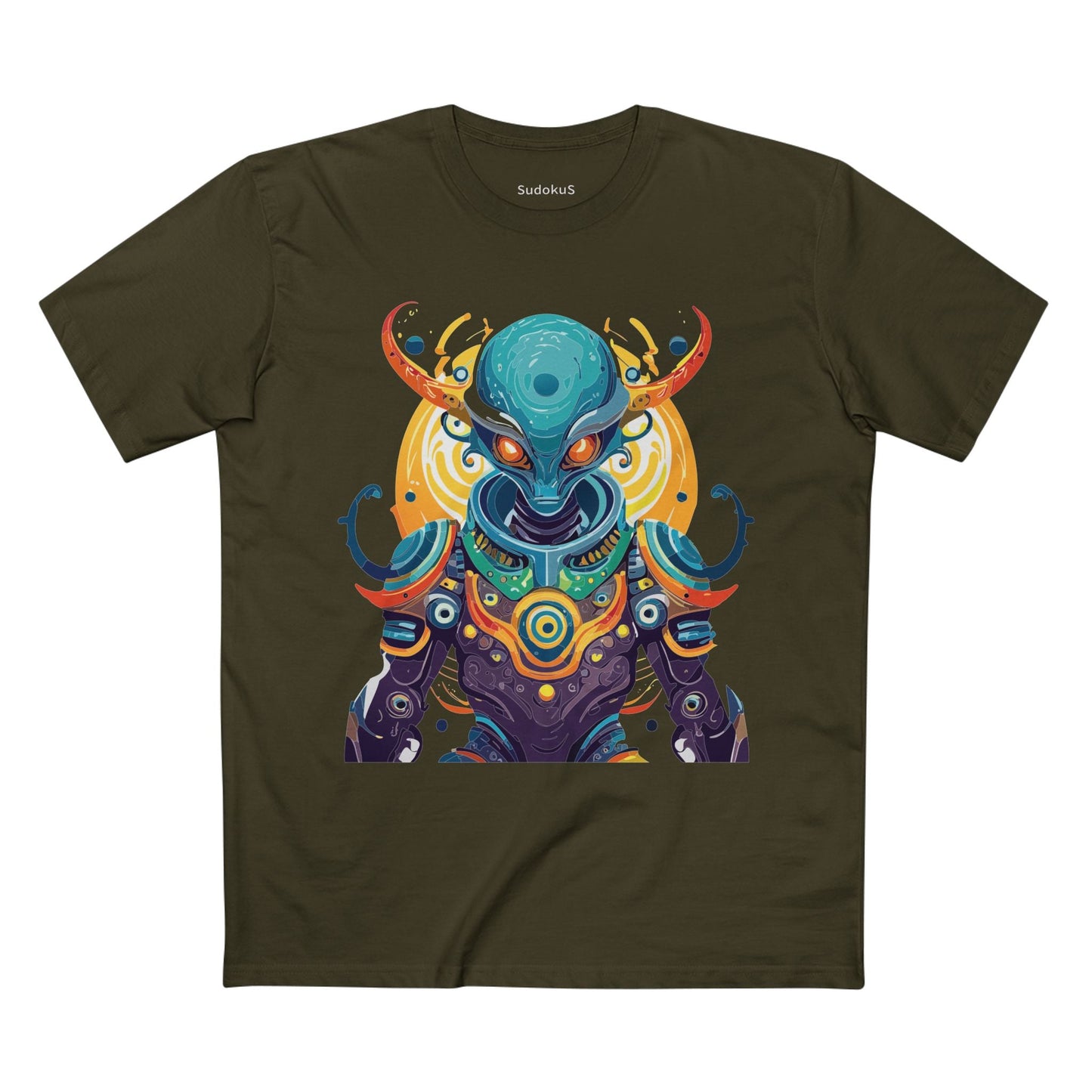 Aliens Graphic Unisex 100 Cotton Staple Tee 20