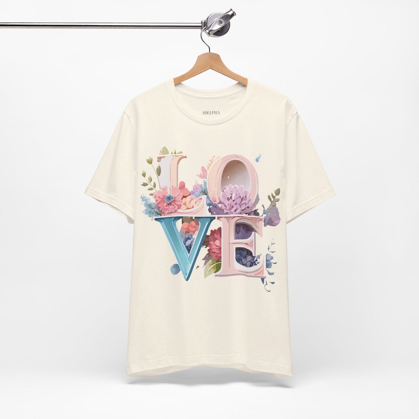 Adelpha Vintage Inspired Graphic T Shirt Unisex Jersey Short Sleeve Valentine Design