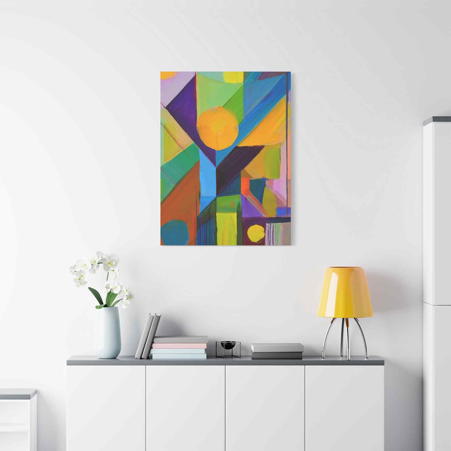 Abstract Painting Print Canvas 20x24,20x30,24x30, 24x32,24x36,30x40, 32x48,36x48,40x60 Pine-Wood Inner Frame ABS-8