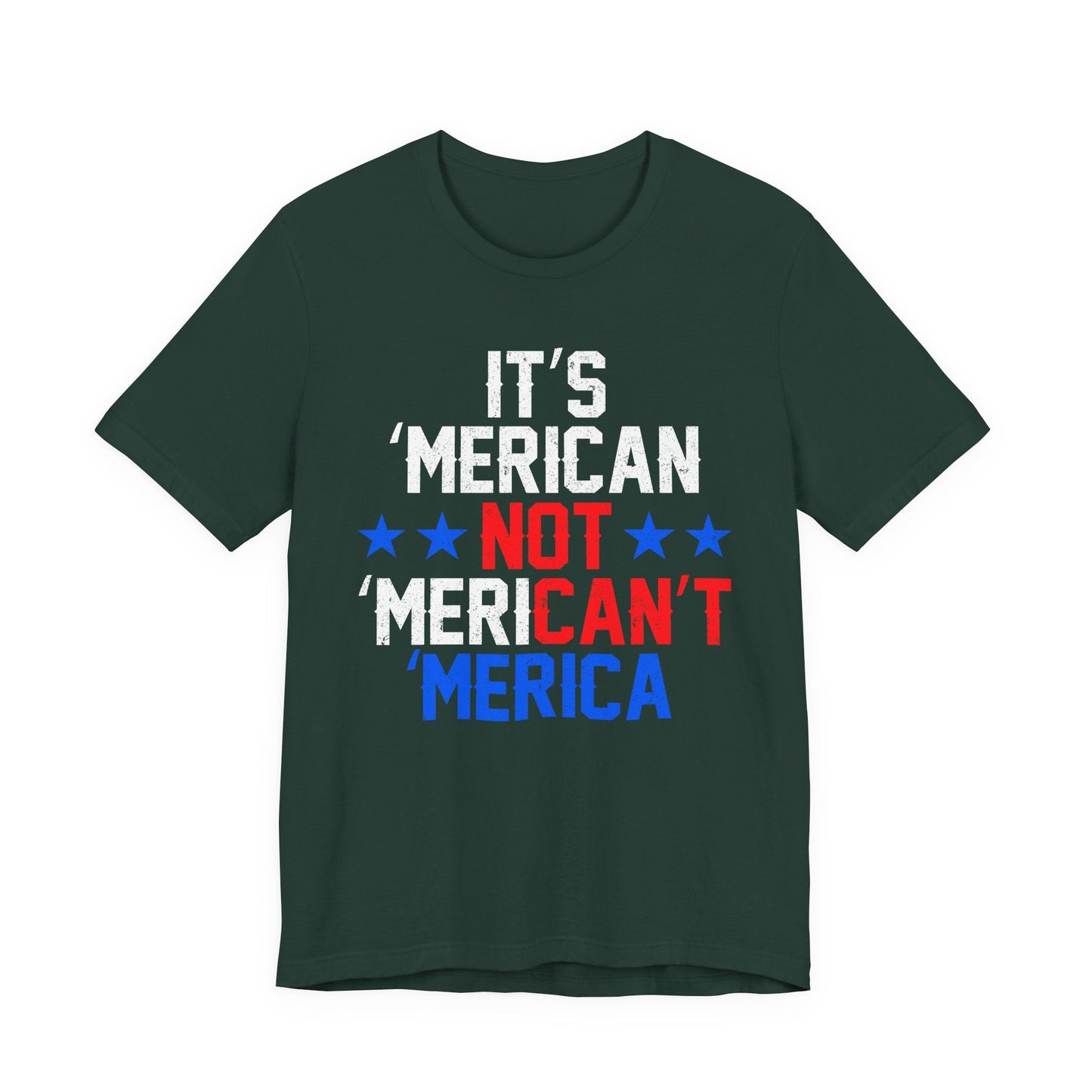 Patriotic USA Stars Graphic Unisex Cotton T-Shirt a5