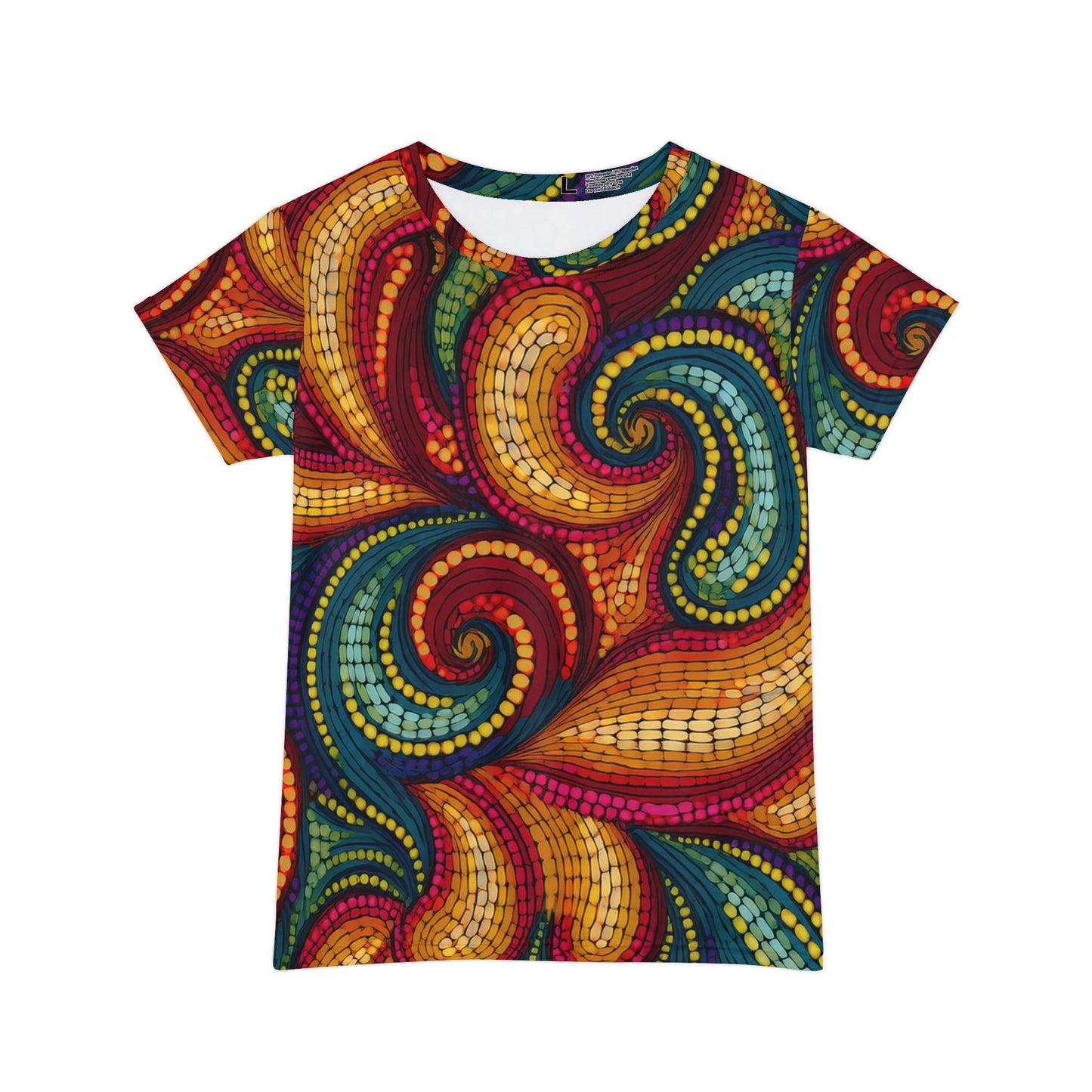 Abstract Print Shirt, Shirt with Abstract Print