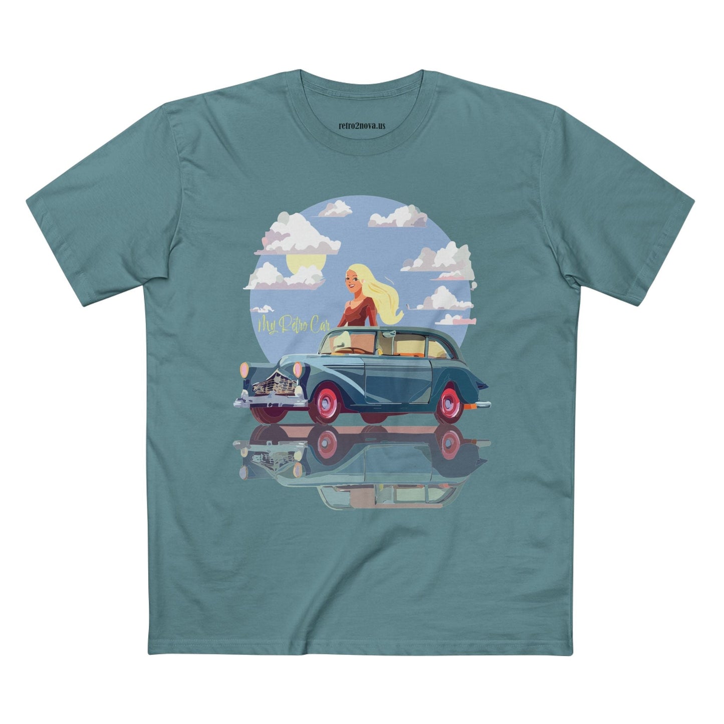 Retro Car Shirts Vintage Car Shirts RC 12 Unisex Premium Cotton Art Design Tee Collection
