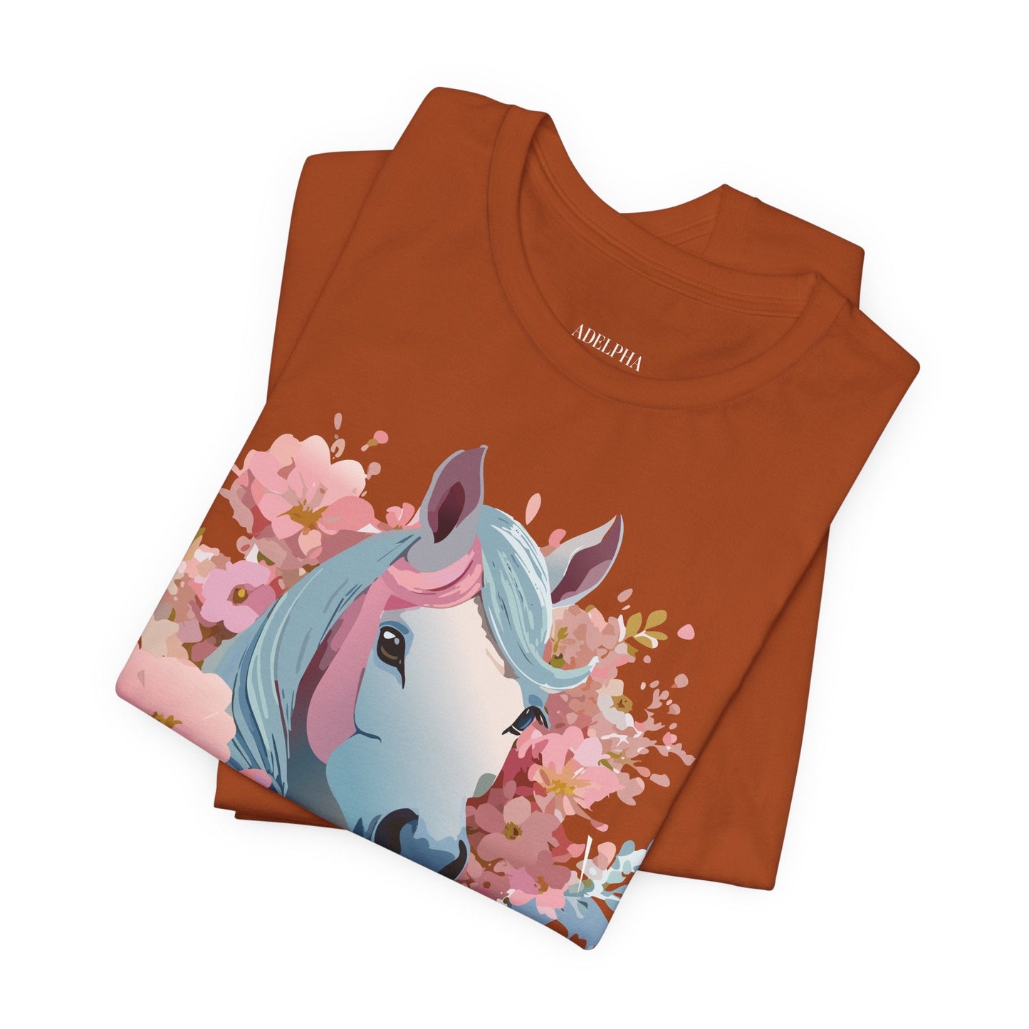 Horse Graphic Unisex 100 Cotton Vintage Animal Art T-Shirt 14