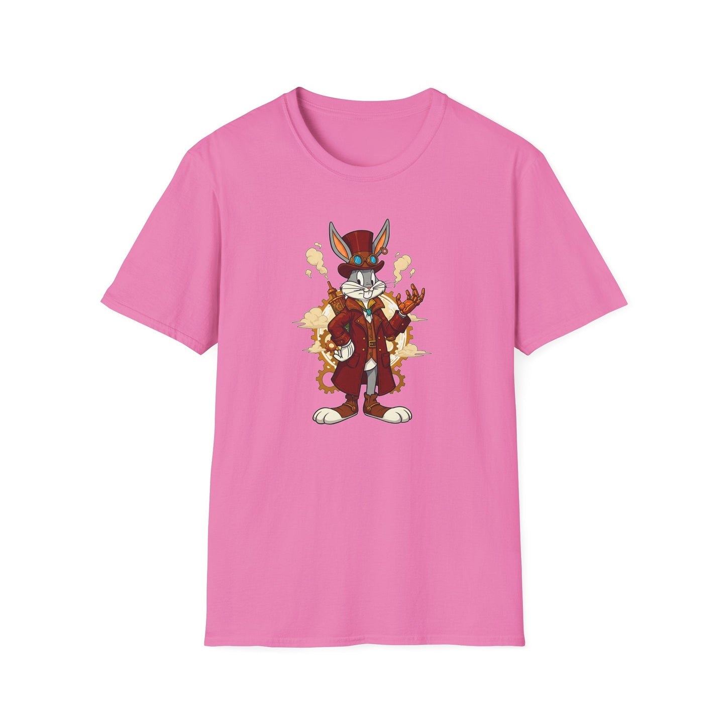 Bugs Bunny Shirt Cartoon T Shirt Unisex Gildan Softstyle 64000 Cotton Tee For Animation Fans