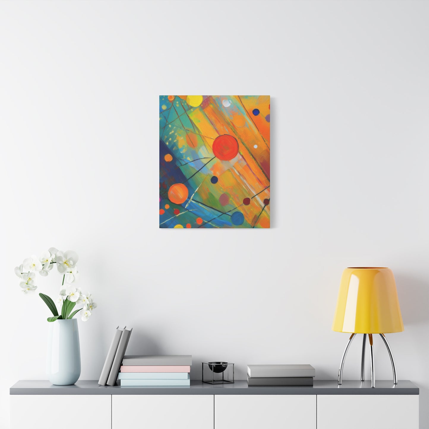 Abstract Oil Painting Print Canvas 20x24,20x30,24x30 24x32,24x36,30x40 32x48,36x48,40x60 Pine-Wood Inner Frame ABS-141