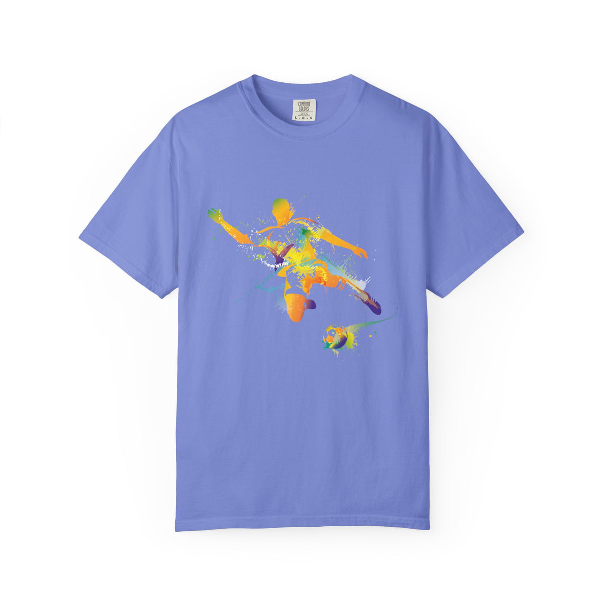 Sports Graphic Unisex T-Shirt Garment Dyed Cotton Relaxed Fit Comfort Colors 7