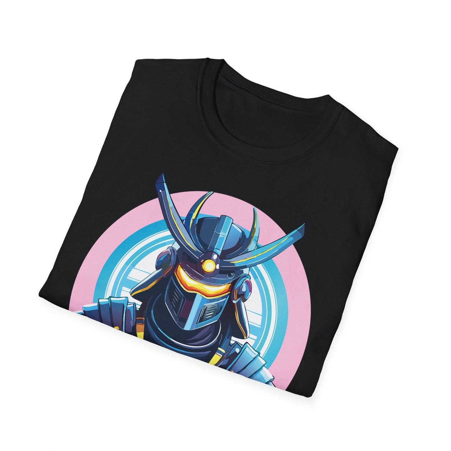 Samurai Shirt Unisex Gildan Softstyle 64000 Tee 100 Percent Ring Spun Cotton Breathable Lightweight