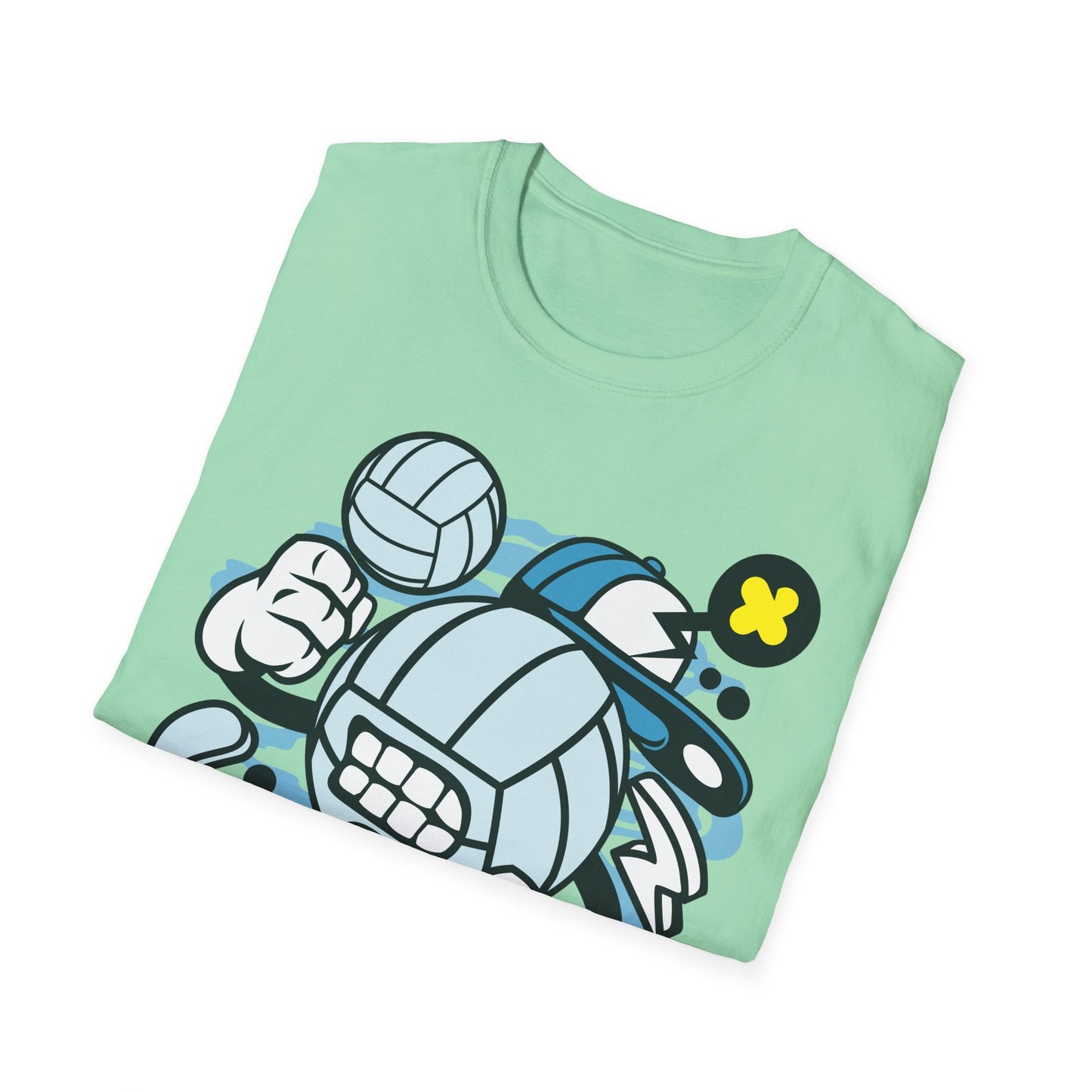 Unisex Cartoon T Shirt Animation Tee Funny Design Gildan Softstyle 64000 100 Percent Cotton
