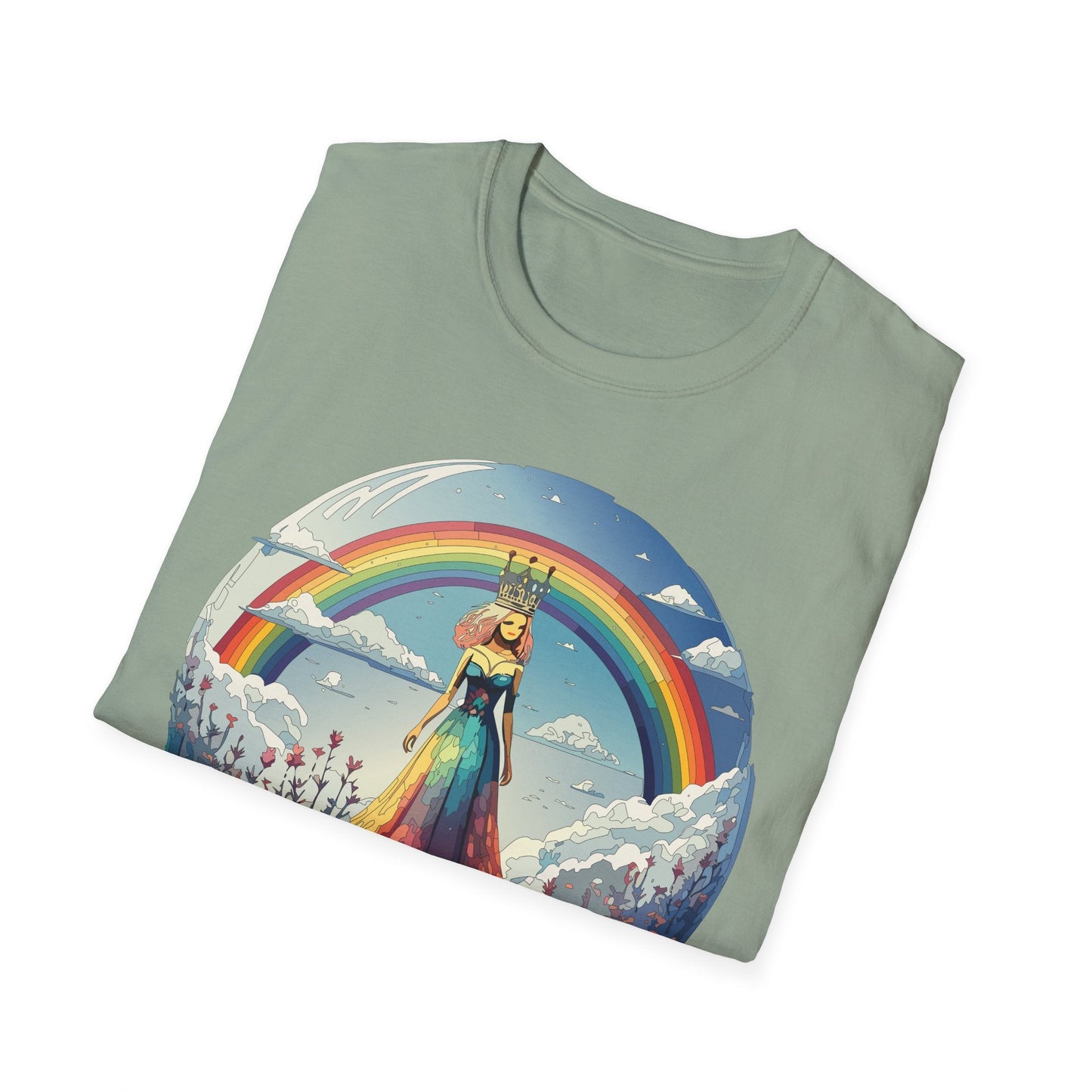Womens Graphic T Shirt Art Design Tee Softstyle 64000 100 Percent Cotton Comfort