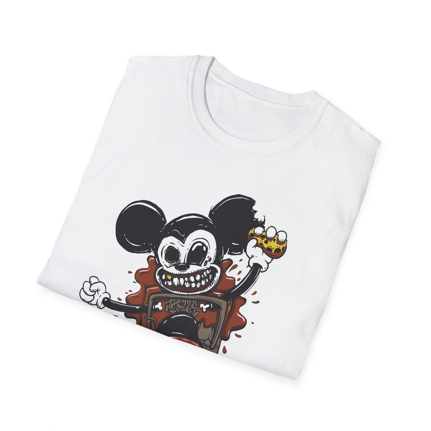 Cartoon T Shirt Animation Tee Unisex Gildan Softstyle 64000 100 Percent Cotton Comfort