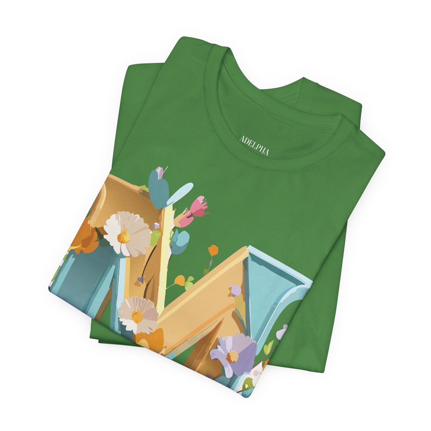 Letter M Shirt Unisex Graphic Tee From Adelpha Vintage Inspired Art Short Sleeve Jersey