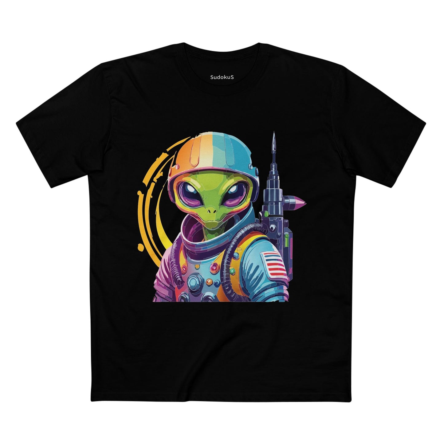 Aliens Graphic Unisex 100 Cotton Staple Tee 60