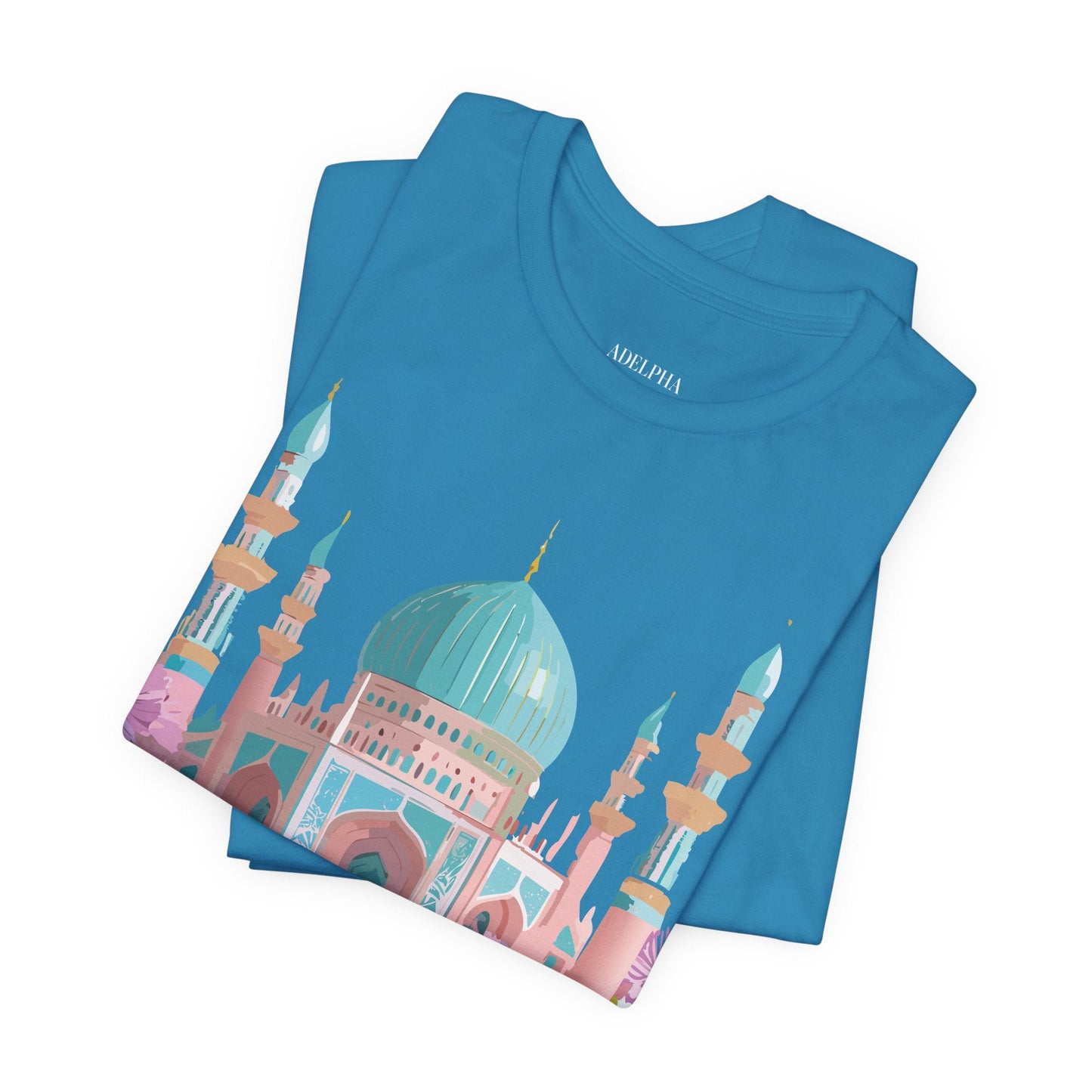 Tourist Shirt With Tashkent Graphic Tee By Adelpha Unisex Short Sleeve Vintage Artwork