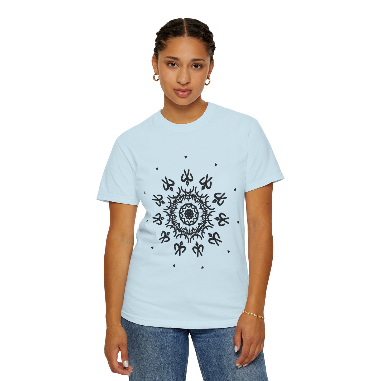 Unisex T-shirt with abstract print