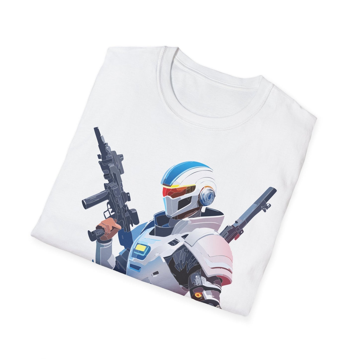 Robocop Graphic Unisex Cotton With Cyber Man Artwork Tee 2