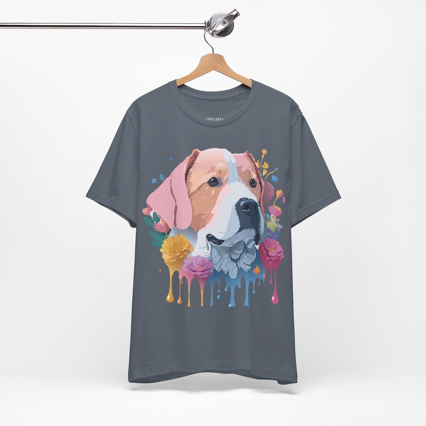 Dog Graphic Unisex 100 Cotton T-Shirt 9