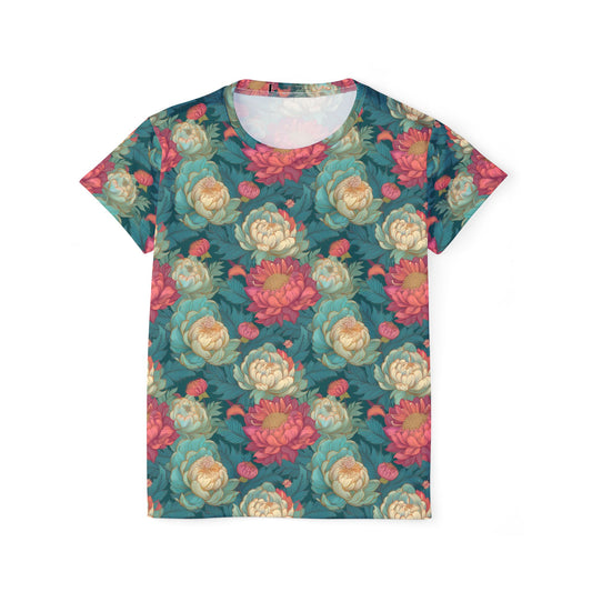 Floral Print Shirt, Shirt with Flowers