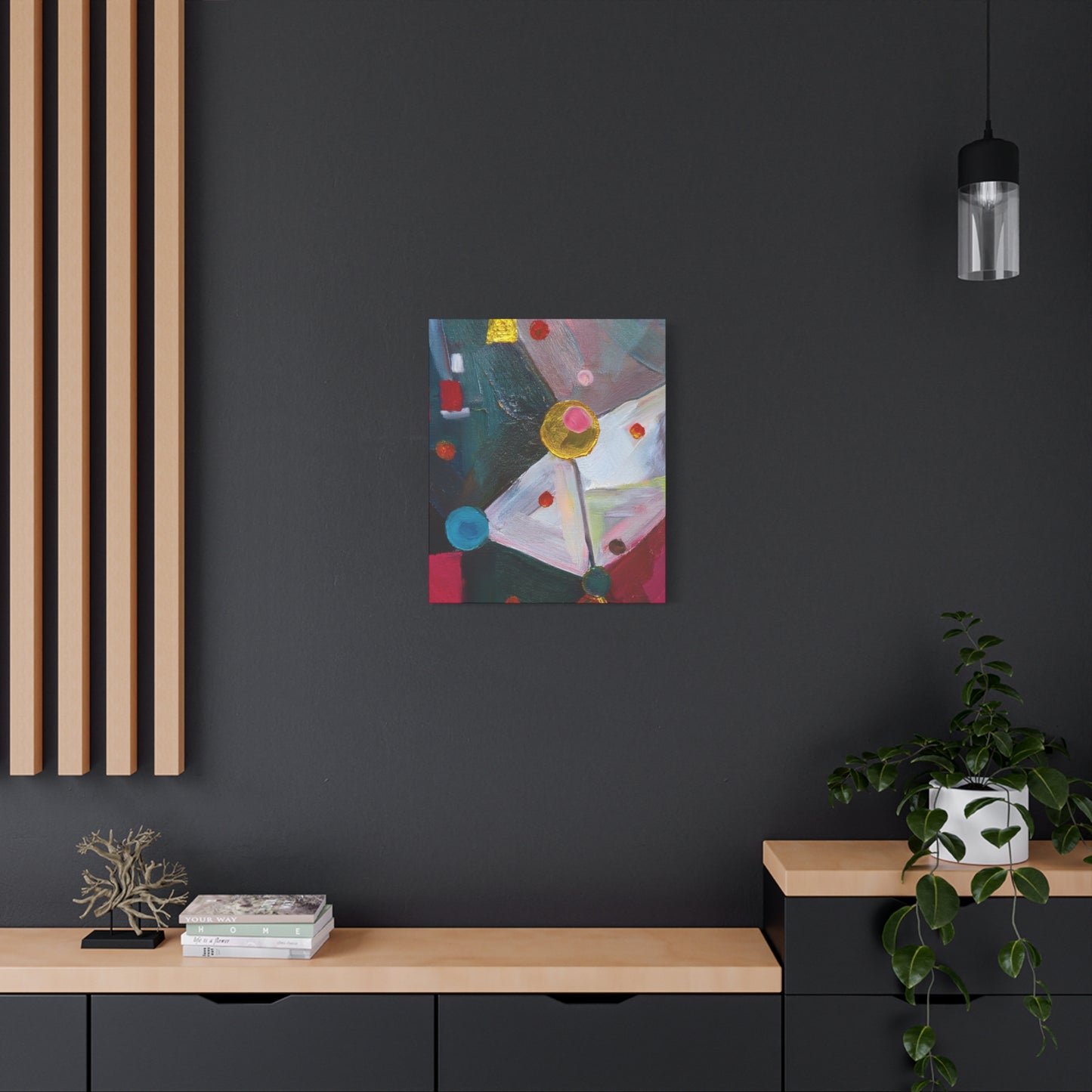 Abstract Oil Painting Print Canvas 20x24,20x30,24x30 24x32,24x36,30x40 32x48,36x48,40x60 Pine-Wood Inner Frame ABS-166