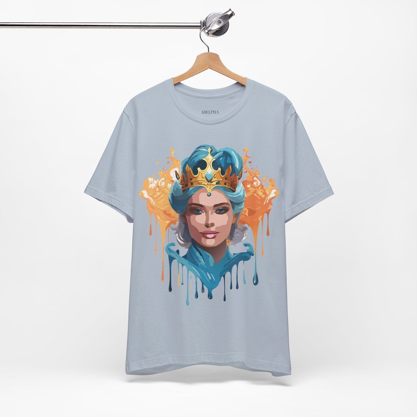 Queen Woman Portrait Graphic Unisex 100 Cotton Vintage Artwork Tee 17