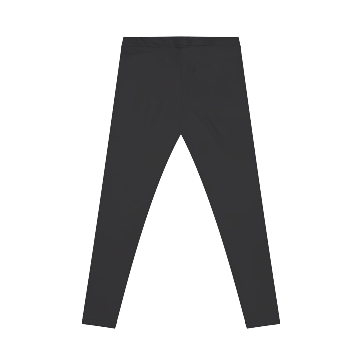 Shadow Grey Color Women's Poly-Span Casual Leggings Print Everyday Activewear Pants