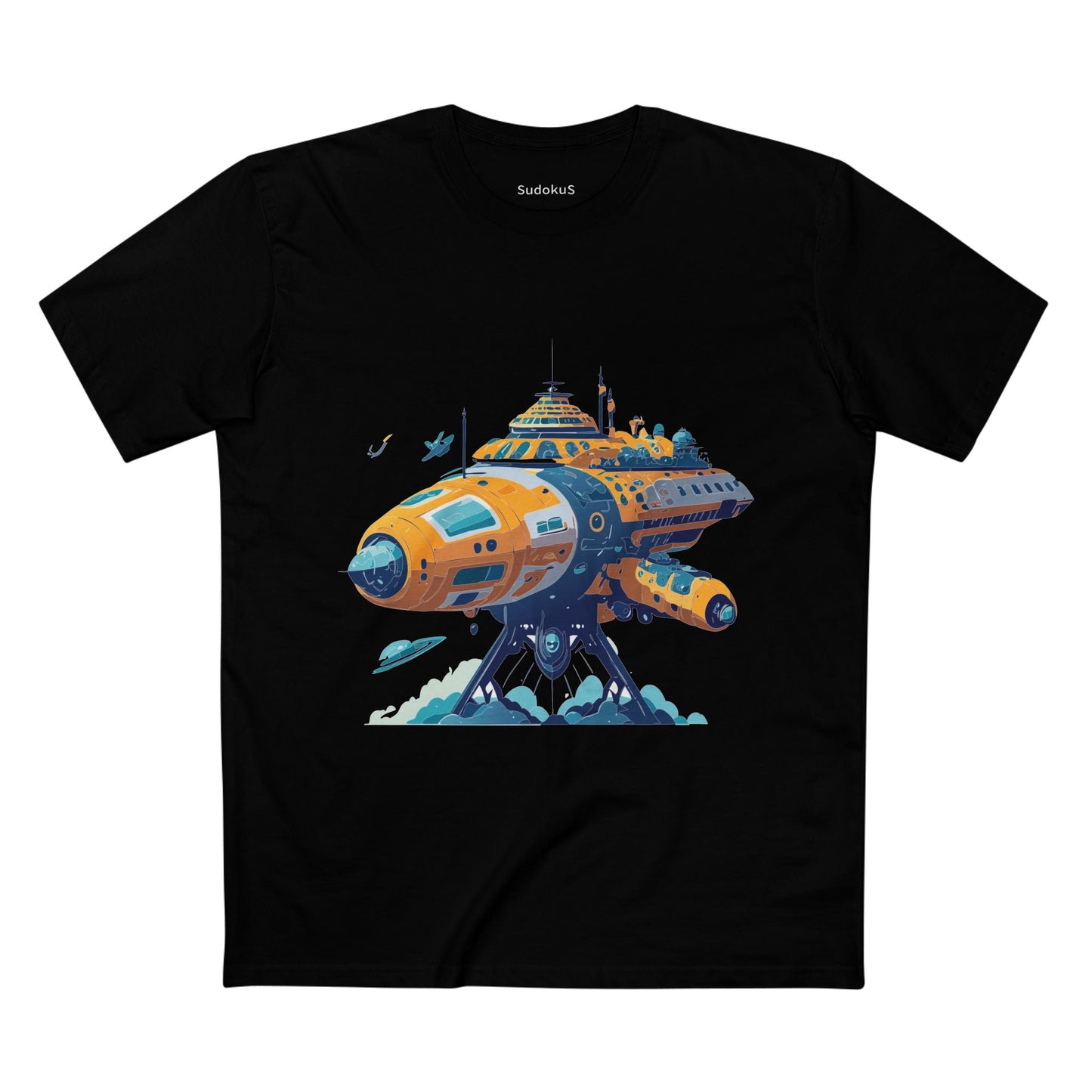 Aliens Graphic Unisex 100 Cotton Staple Tee 36