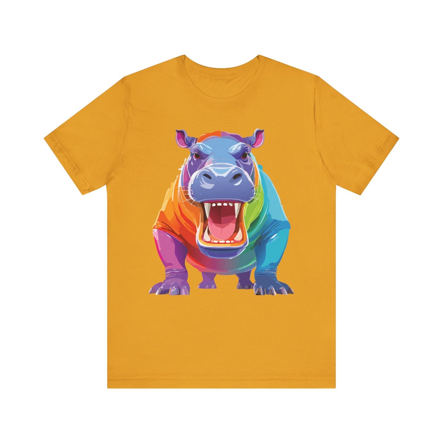 Unisex Animal Tee Shirt With Art Design Wild Animals Graphic Tee For Men Women All Sizes