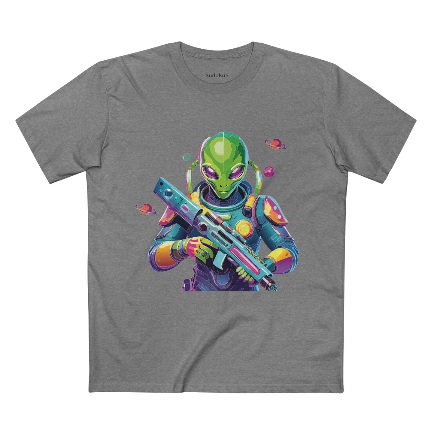 Aliens Graphic Unisex 100 Cotton Staple Tee 58