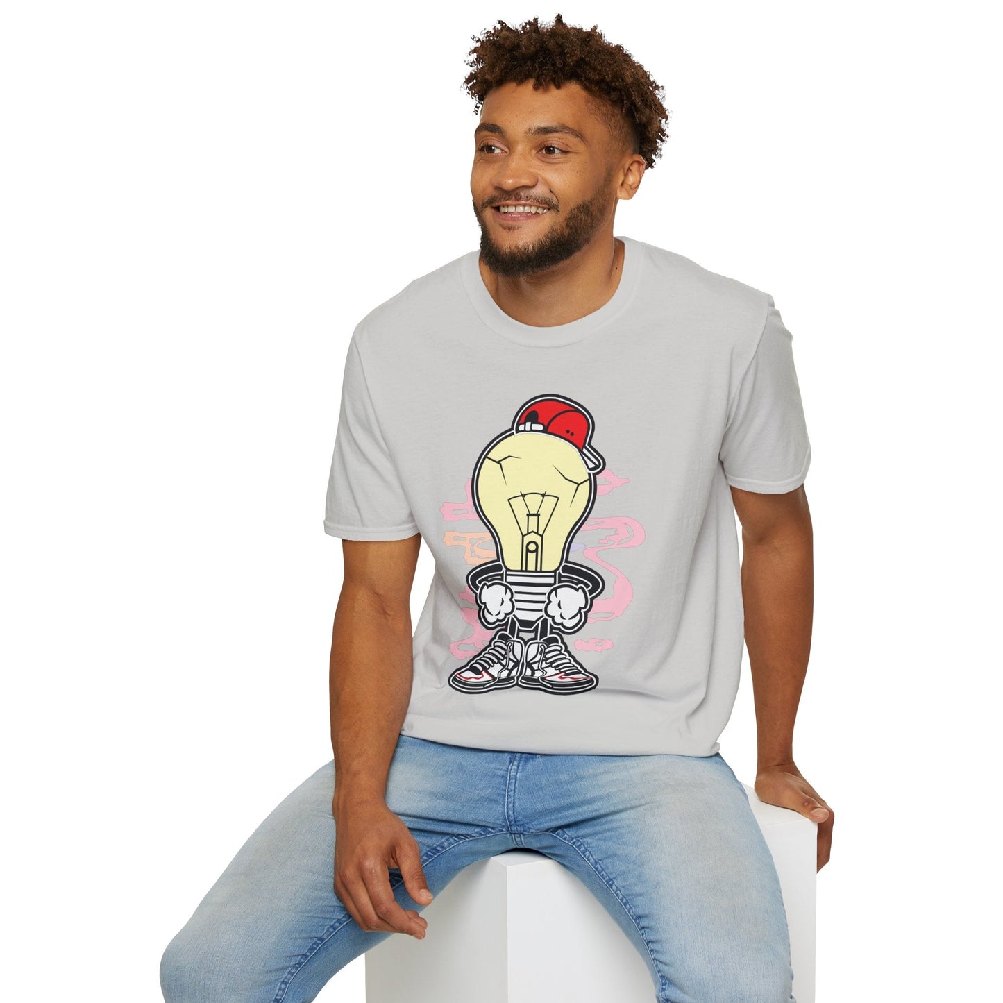 Cartoon T Shirt Animation Tee Funny Graphic Unisex Gildan Softstyle 64000 Cotton Tee