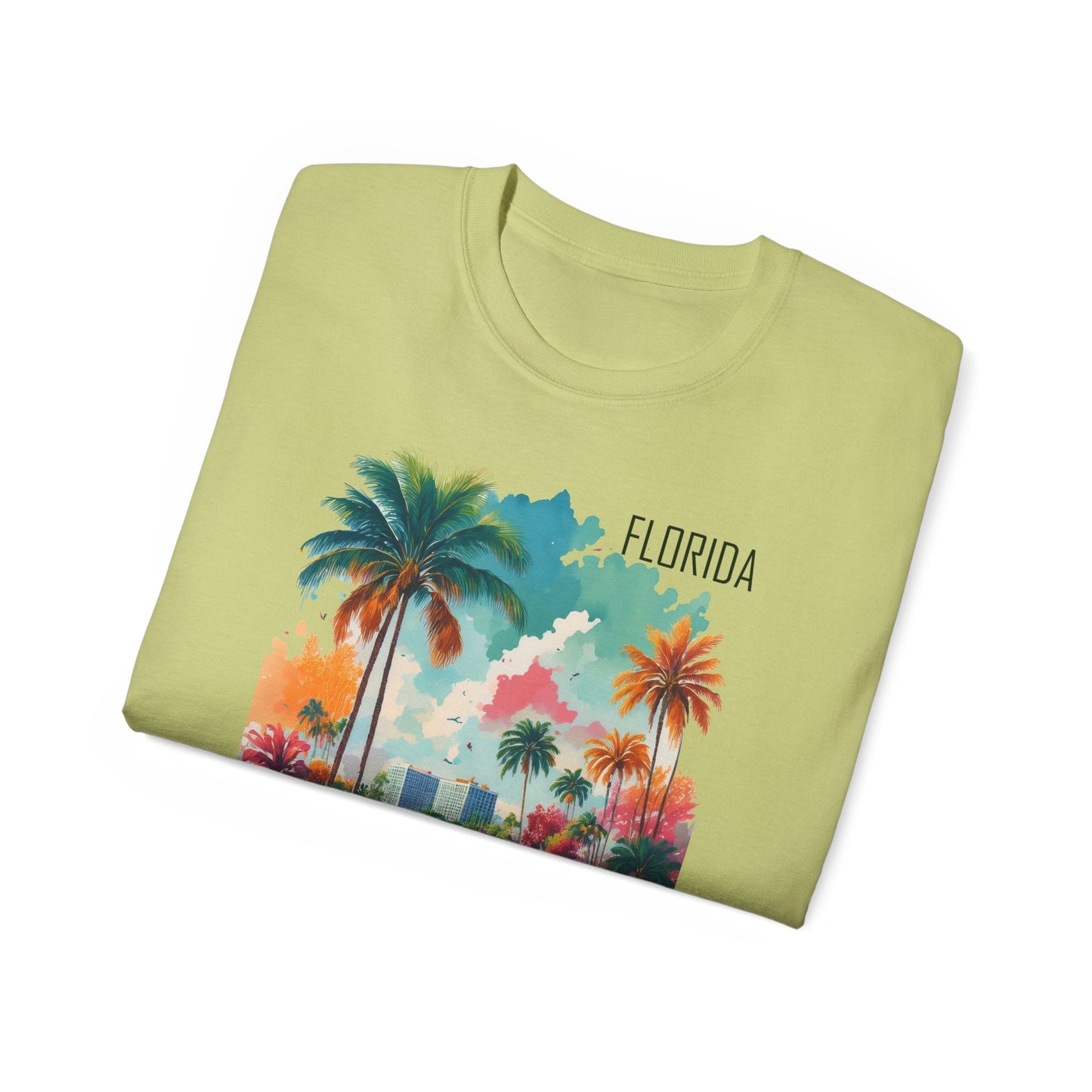 Florida Graphic Unisex Cotton T‑Shirt 2